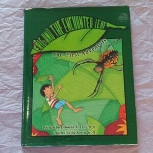 Full color picture book Eric and the Enchanted Leaf SIGNED BY THE ILLUSTRATOR